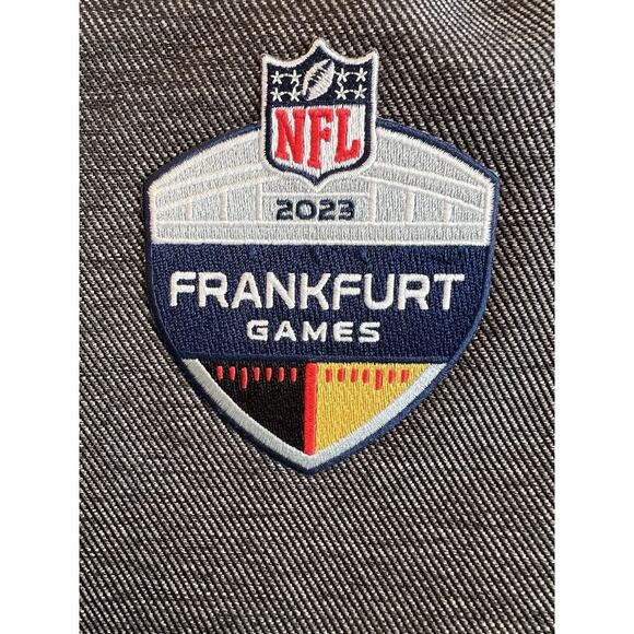 New Era NFL Frankfurt Games 2023 Backpack Gray Black Logo Patch NWOT - Picture 3 of 7